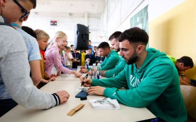 Obisk s strani NK Olimpija